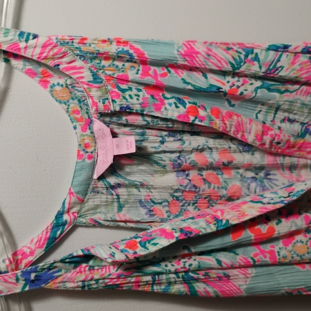 Lily Pulitzer handkerchief hem dress